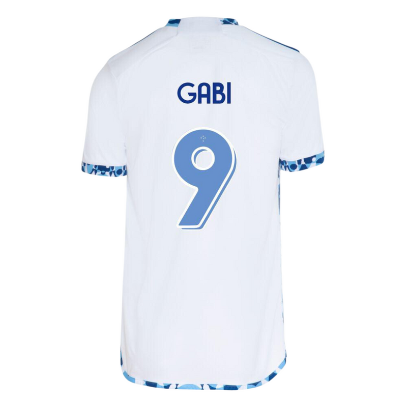 Camisa Masculina Cruzeiro Gabigol 25/26 - Branca