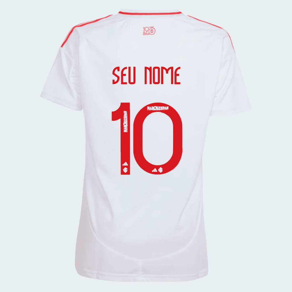Camisa Feminina Adidas Internacional 2025/26 II, vista de frente