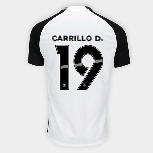 Camisa Corinthians 2025/26 I CARRILLO D. N° 19 na TSN Sports