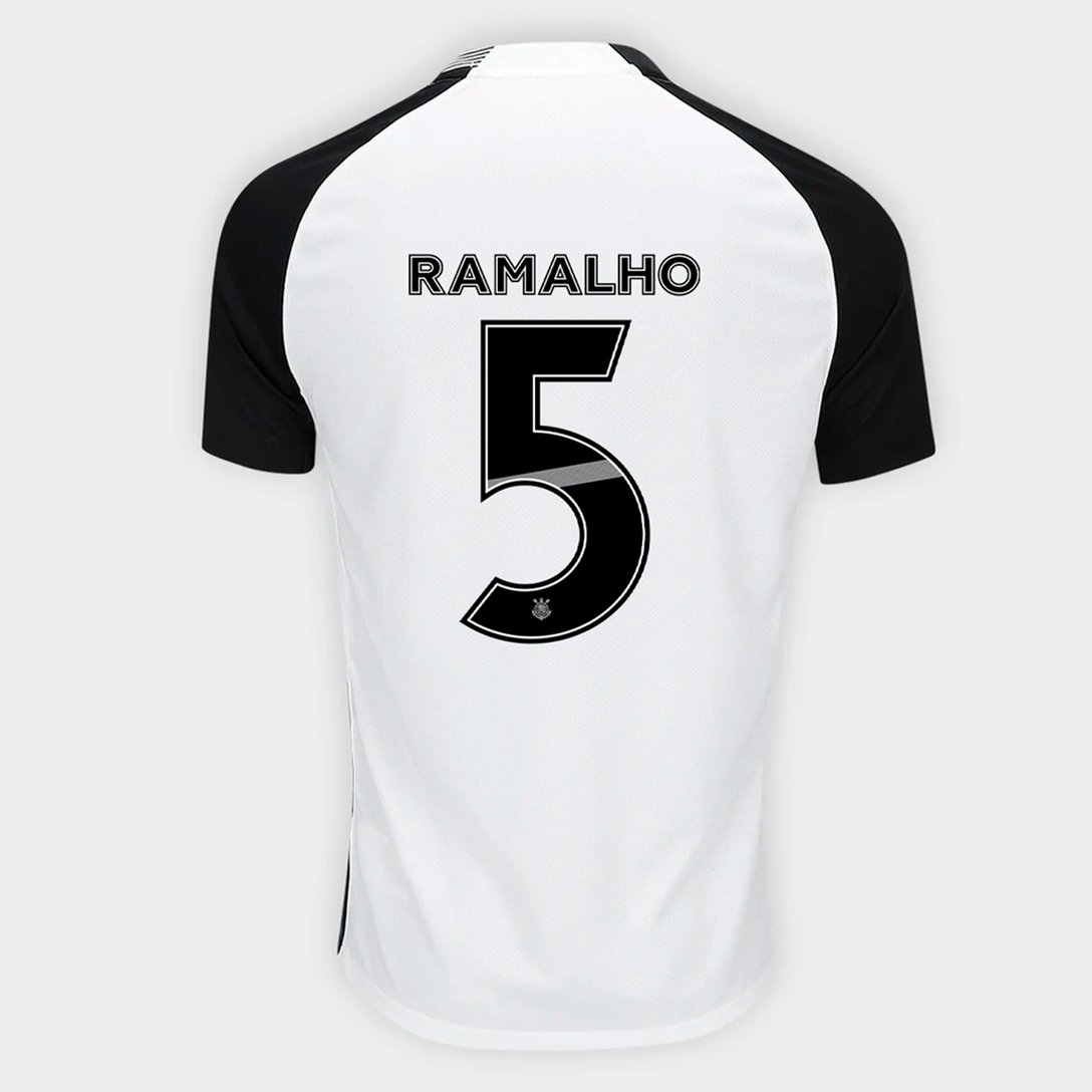 Camisa Corinthians 2025/26 I RAMALHO N° 5 na TSN Sports