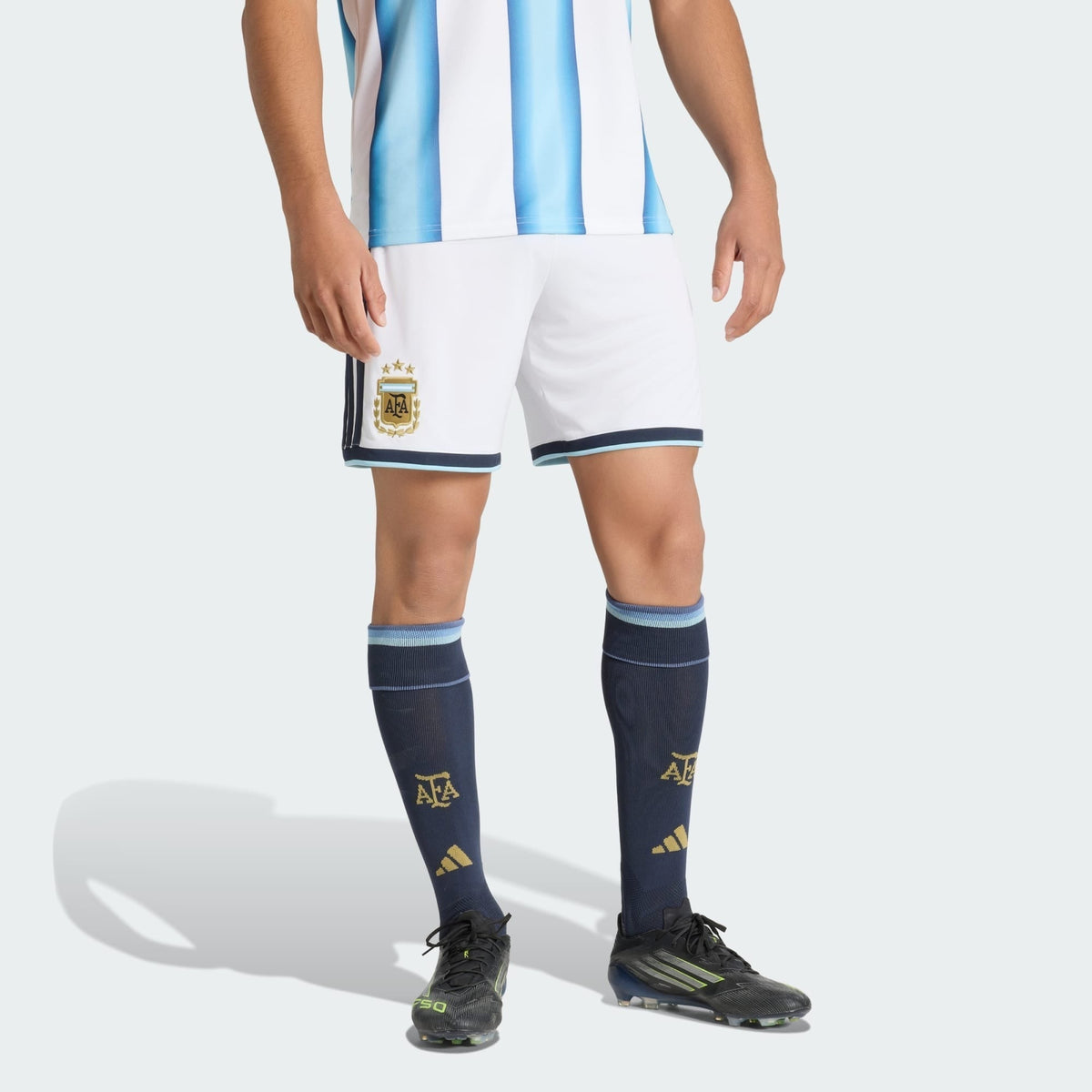 Shorts Argentina 2026/27 I, detalhe do escudo