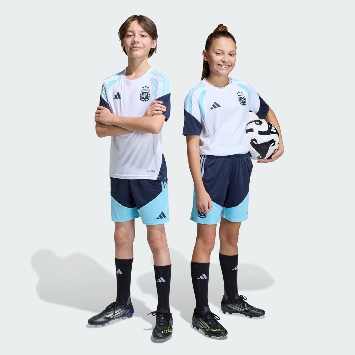 Conjunto Treino Infantil Argentina 2026/27 I Kit na TSN Sports