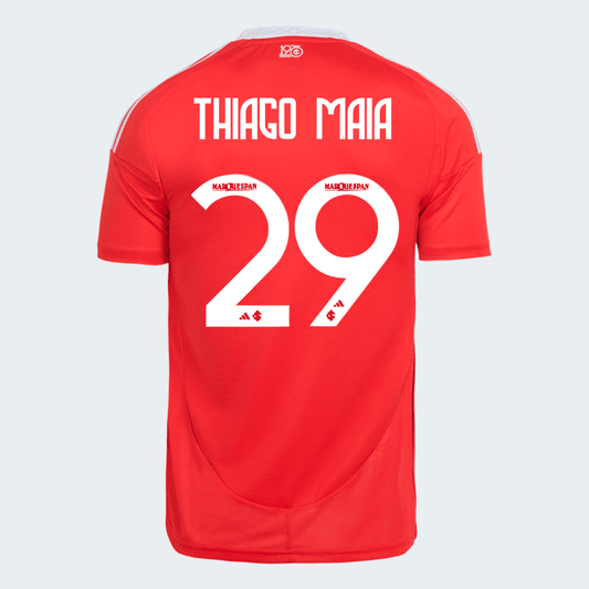 Camisa Adidas Internacional 2025/26 I - Thiago Maia N° 29 na TSN Sports