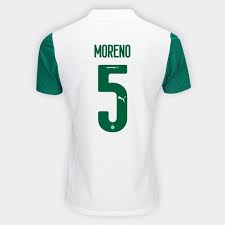 Camisa Puma Palmeiras 2025/26 II - MORENO N° 5 na TSN Sports