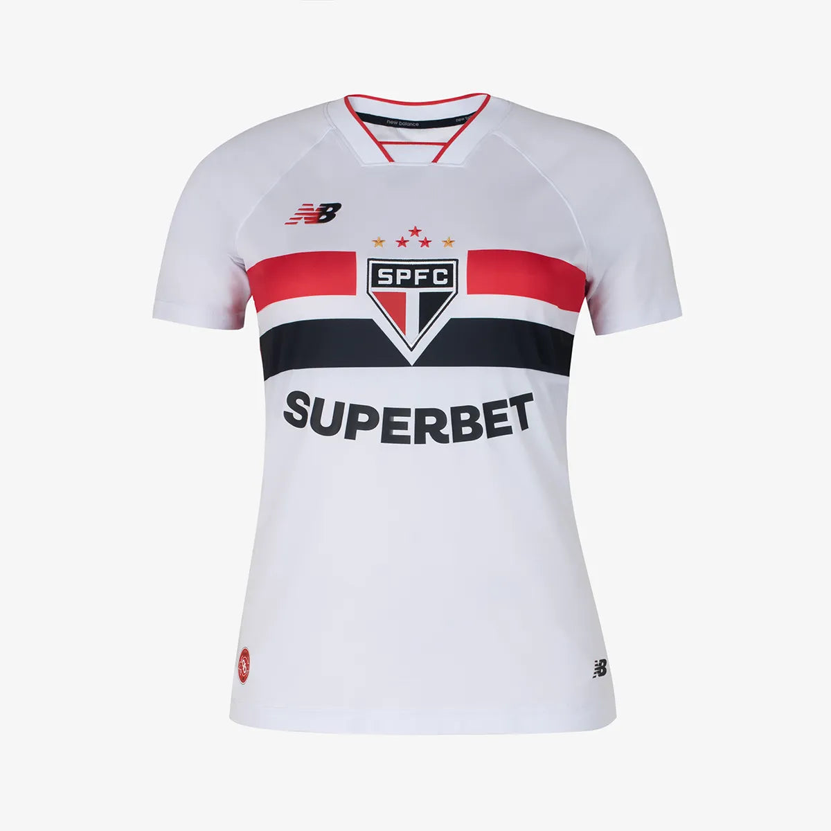 Camisa Feminina São Paulo I 2026/27, vista de frente