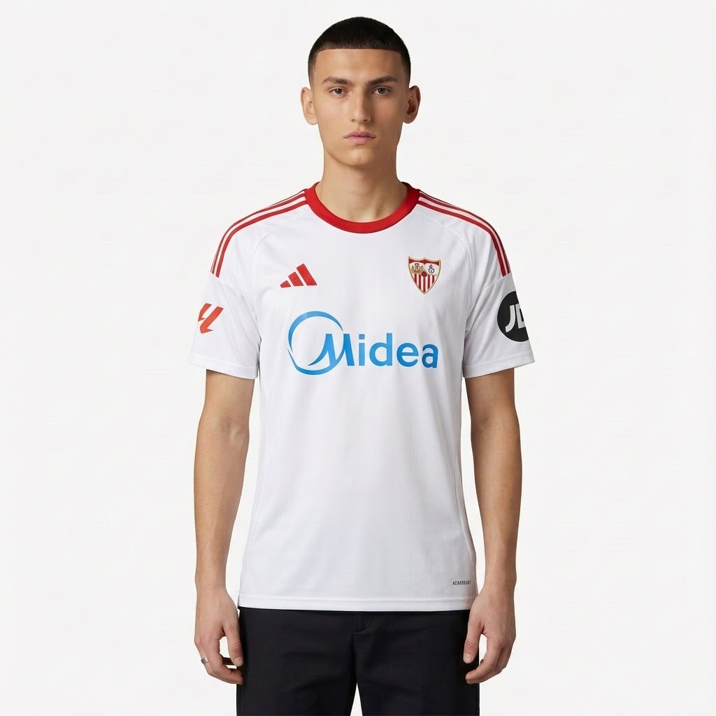 Camisa Sevilla 2025/26 I na TSN Sports