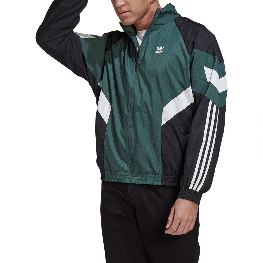 Jaqueta Corta-Vento Adidas Originals Rekive, vista de frente