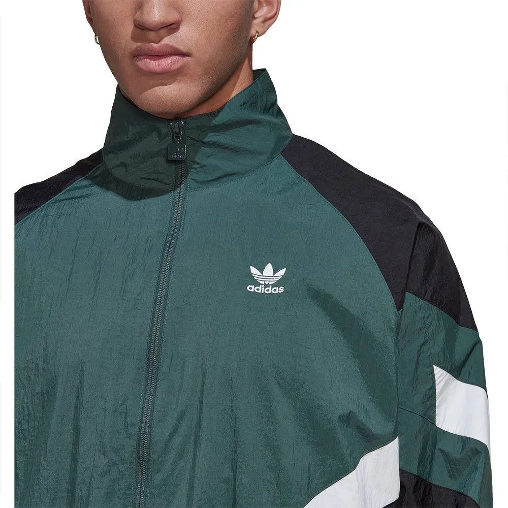 Jaqueta Corta-Vento Adidas Originals Rekive, detalhe do tecido