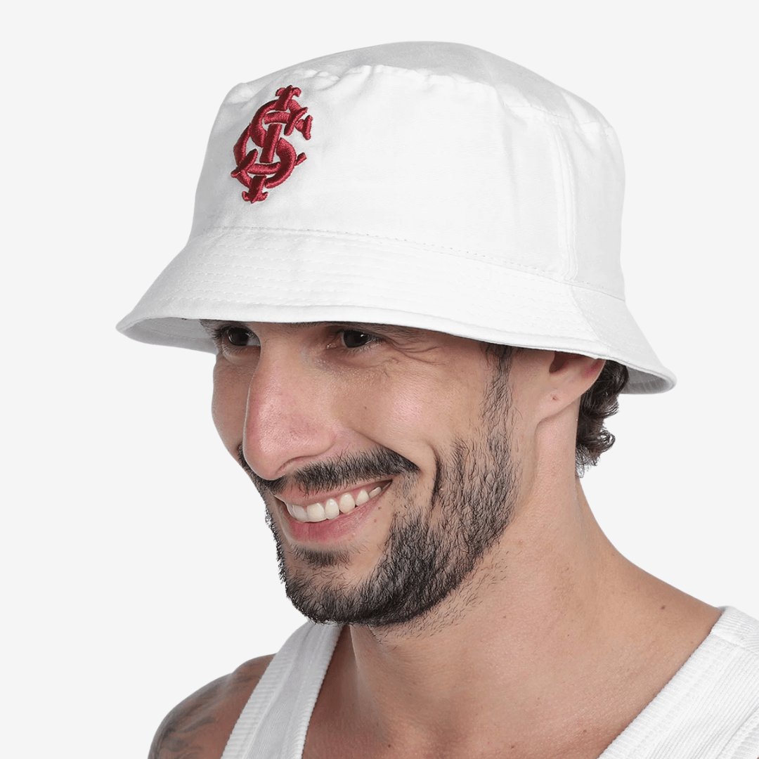 Bucket Internacional - Branco, detalhe do tecido