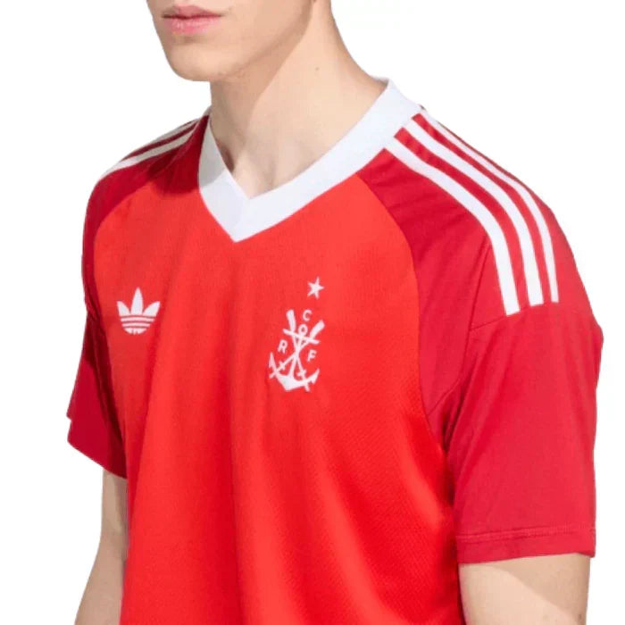 Camisa Goleiro III 2025/26 - CRF, detalhe da gola