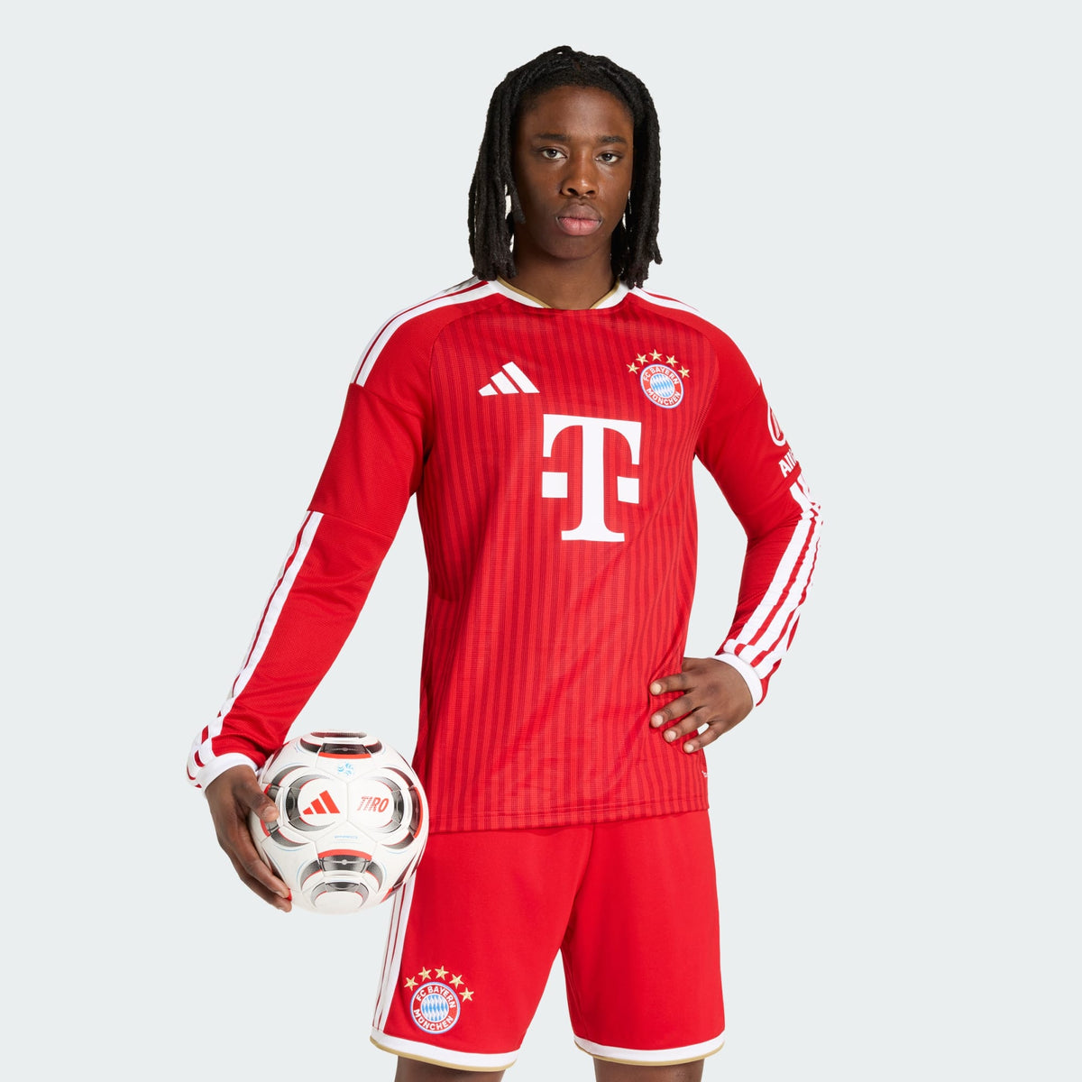 Camisa Manga Longa Adidas Bayern de Munique 2026/27 I - 3