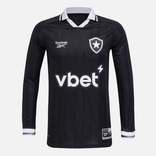 Camisa Rebook Botafogo 2025/26 II Manga Longa na TSN Sports