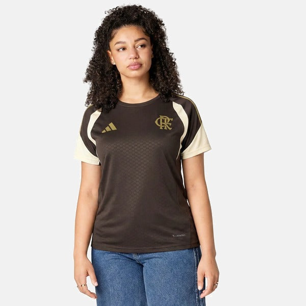 Camisa Flamengo Feminina 2026/27 Treino Marrom na TSN Sports