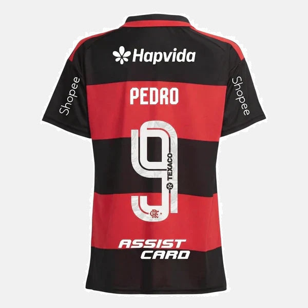 Camisa Flamengo I 2026 Pedro N° 9 na TSN Sports