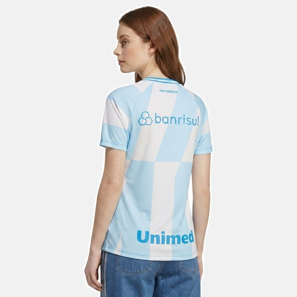 Camisa Grêmio Feminina 2026/27 II, vista de frente