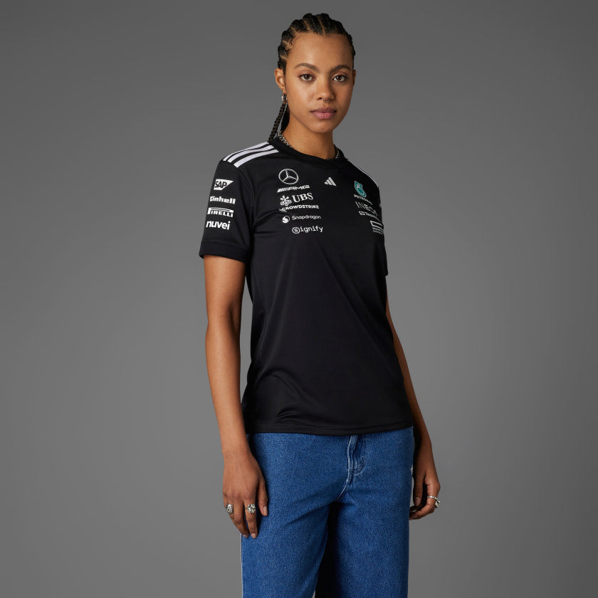 Camisa Mercedes - AMG Petronas Formula One Team Black Driver na TSN Sports
