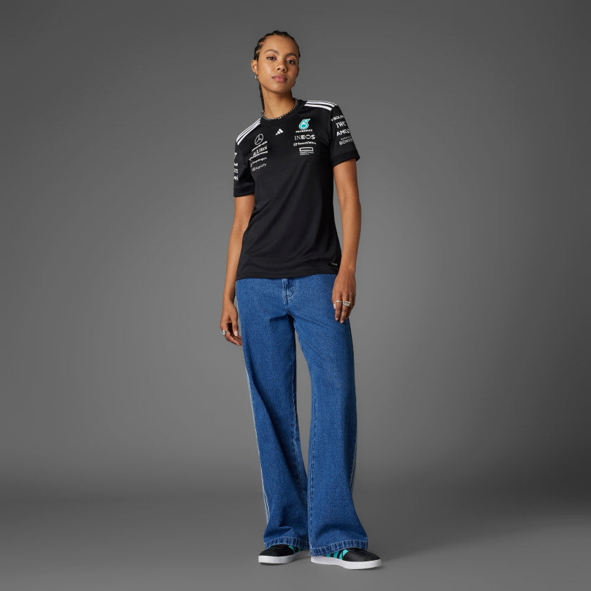 Camisa Mercedes - AMG Petronas Formula One Team Black Driver na TSN Sports