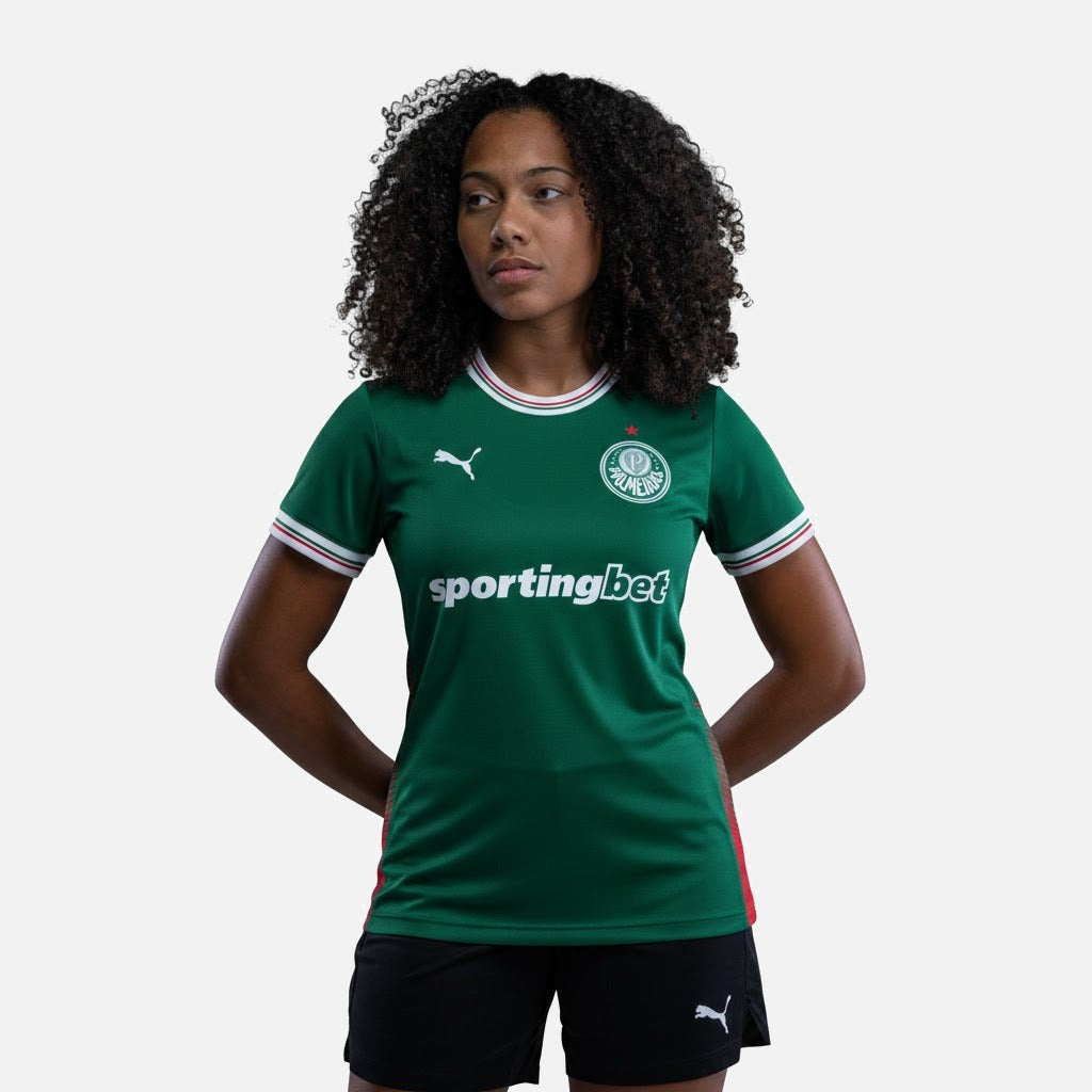 Camisa Palmeiras Feminina 2026/27 I na TSN Sports