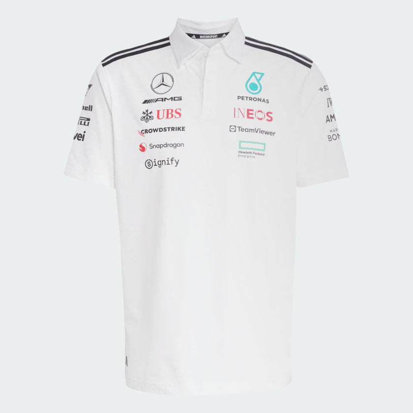 Camisa Polo Branca Mercedes - AMG Petronas Formula One Team na TSN Sports
