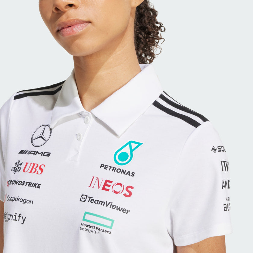 Camisa Polo Branca Mercedes - AMG Petronas Formula One Team na TSN Sports