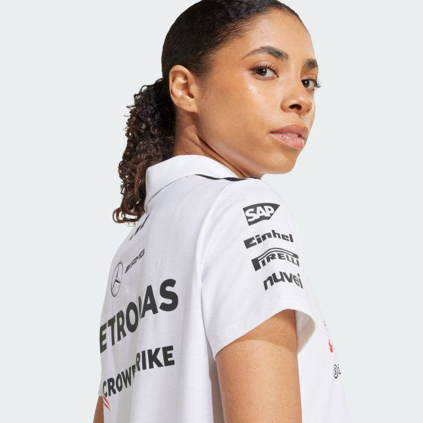 Camisa Polo Branca Mercedes - AMG Petronas Formula One Team na TSN Sports