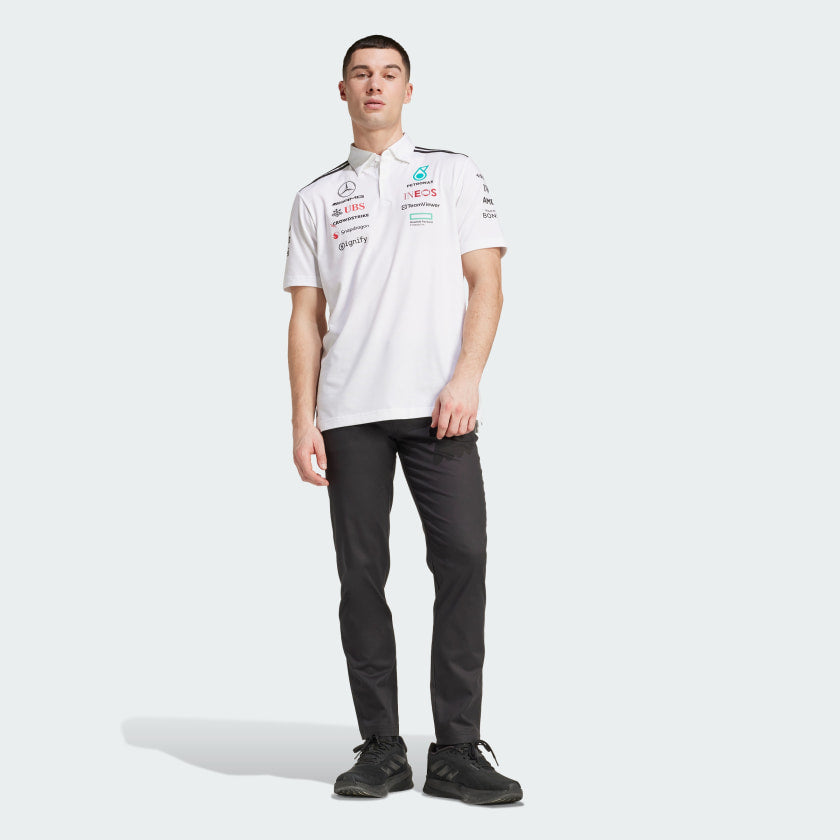 Camisa Polo Branca Mercedes - AMG Petronas Formula One Team na TSN Sports