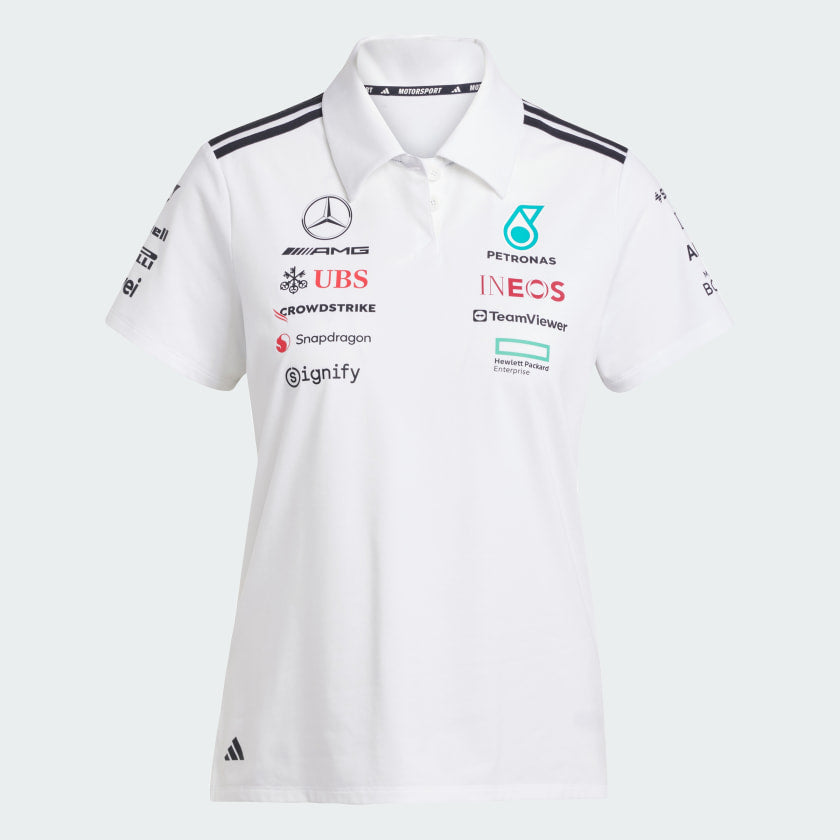 Camisa Polo Branca Mercedes - AMG Petronas Formula One Team na TSN Sports