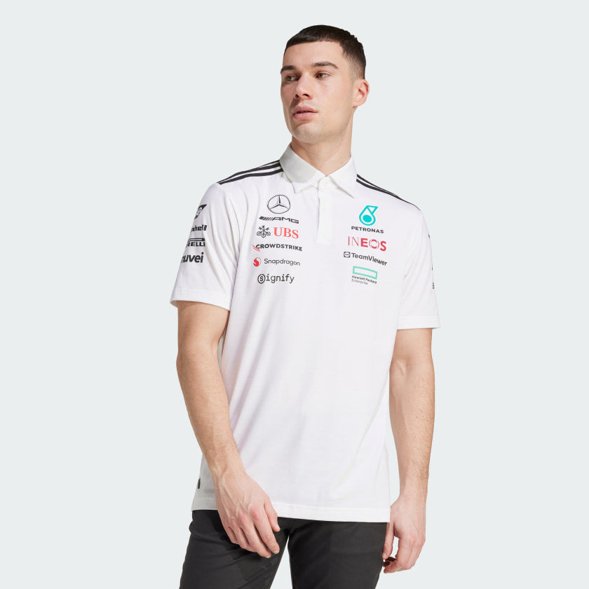 Camisa Polo Branca Mercedes - AMG Petronas Formula One Team na TSN Sports
