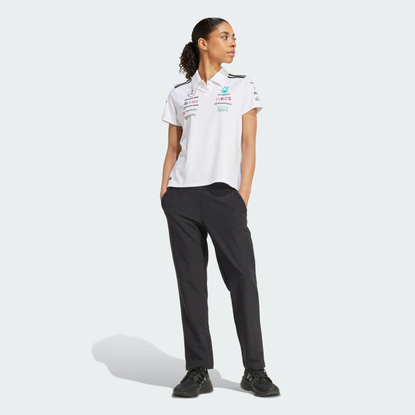 Camisa Polo Branca Mercedes - AMG Petronas Formula One Team na TSN Sports