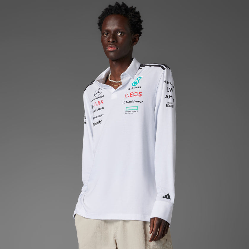 Camisa Polo Manga Longa Mercedes - AMG Petronas Fórmula One Team na TSN Sports