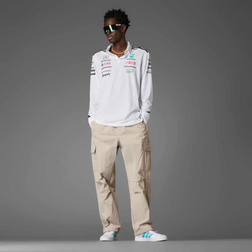 Camisa Polo Manga Longa Mercedes - AMG Petronas Fórmula One Team na TSN Sports