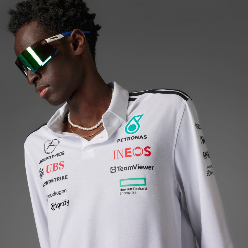 Camisa Polo Manga Longa Mercedes - AMG Petronas Fórmula One Team na TSN Sports