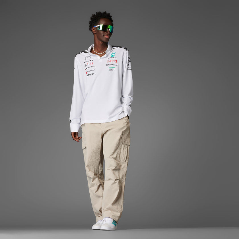 Camisa Polo Manga Longa Mercedes - AMG Petronas Fórmula One Team na TSN Sports