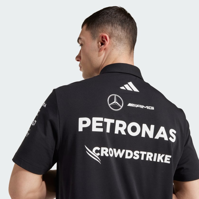 Camisa Polo Preta Mercedes - AMG Petronas Formula One Team na TSN Sports