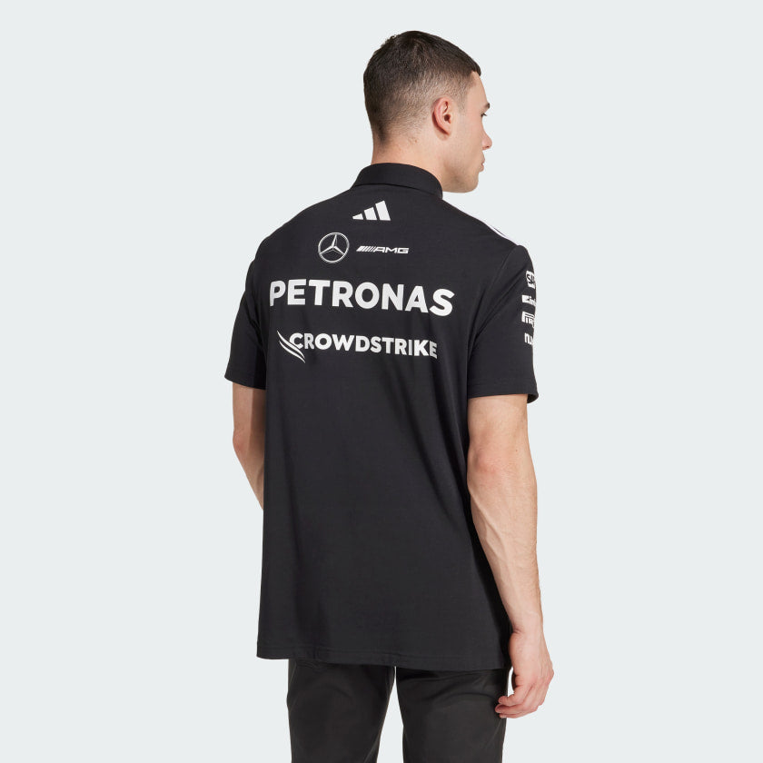 Camisa Polo Preta Mercedes - AMG Petronas Formula One Team na TSN Sports