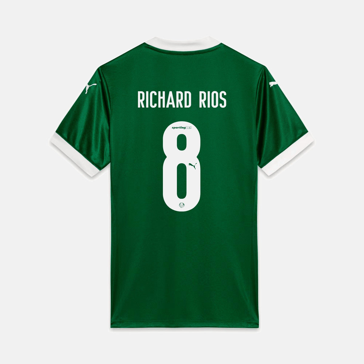 Camisa Puma Palmeiras 2025/26 I - Richard Rios N° 8 na TSN Sports
