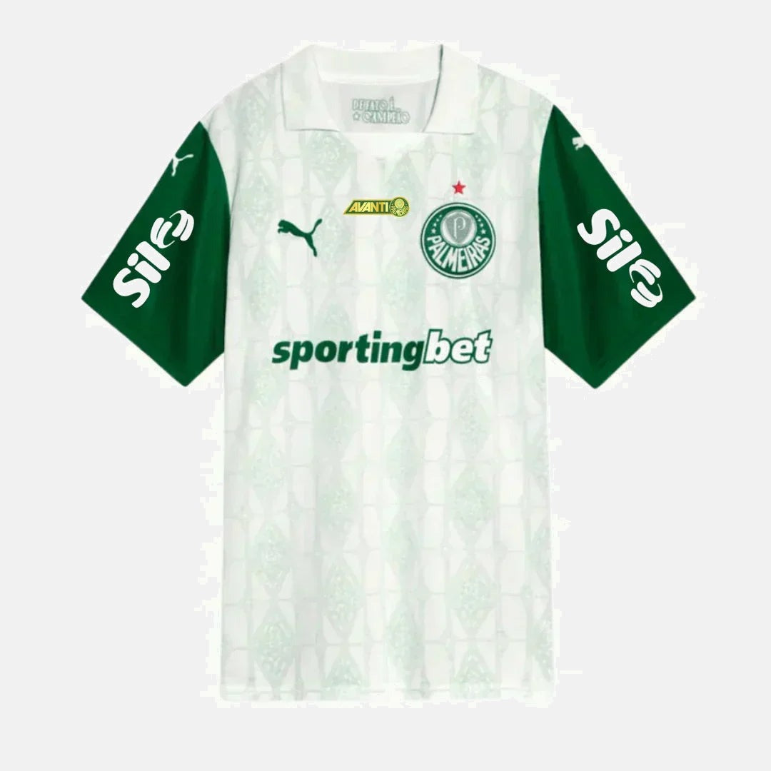 Camisa Puma Palmeiras 2025/26 II Com Patrocínios na TSN Sports