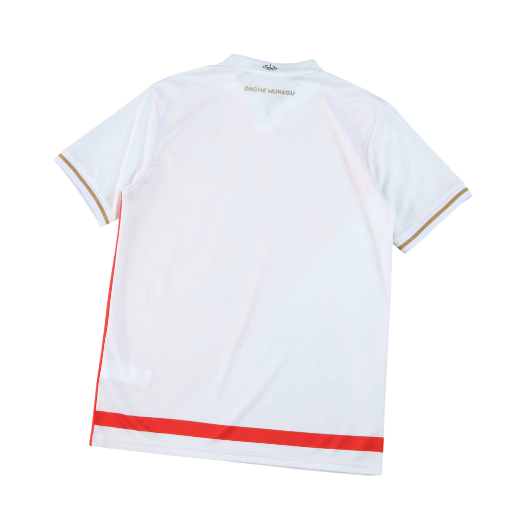 Camisa Mônaco 2025/26 I, detalhe do escudo