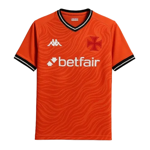 Camisa Vasco Goleiro 2025/26 - Laranja na TSN Sports