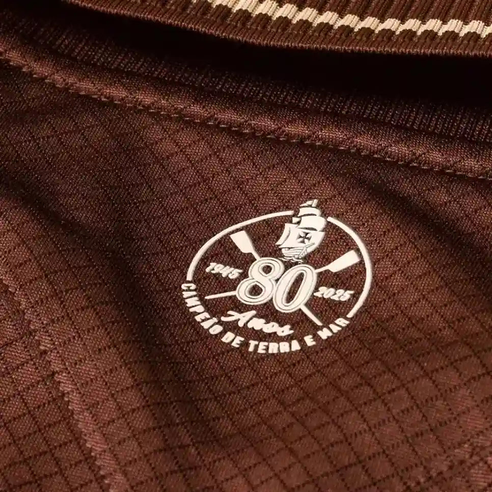 Camisa Vasco 2025/26 III, detalhe da gola