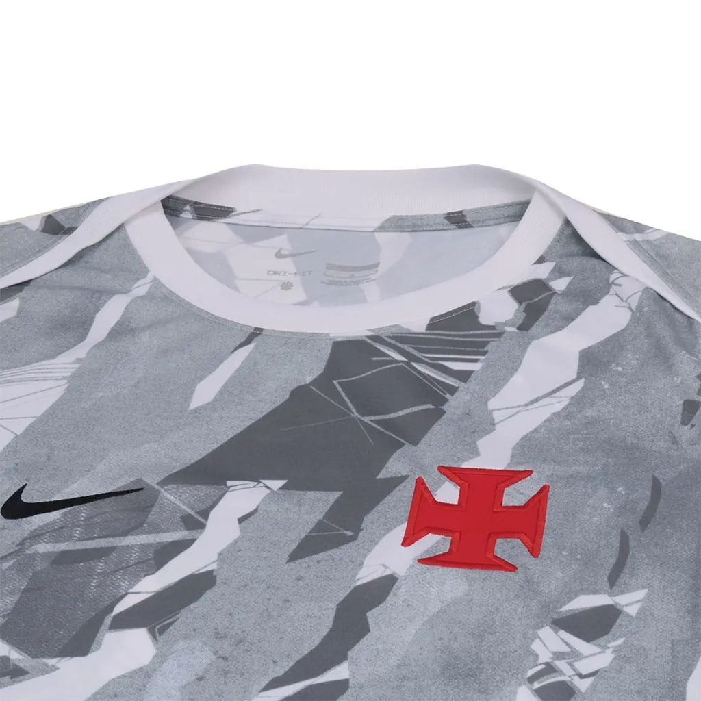 Camisa Vasco Pré Jogo 2026/27, vista de costas