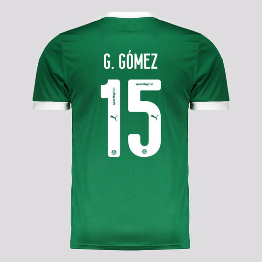 Camisa Puma Palmeiras 2025/26 I - G. GÓMEZ N° 15 na TSN Sports