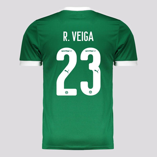 Camisa Puma Palmeiras 2025/26 I - R. VEIGA N° 23 na TSN Sports