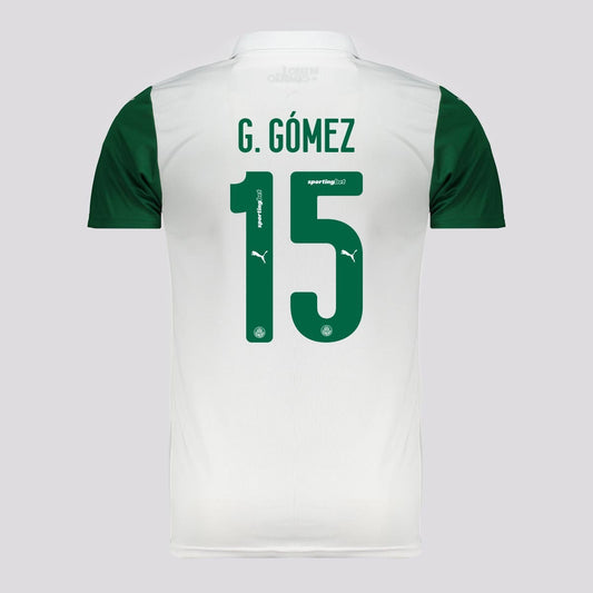 Camisa Puma Palmeiras 2025/26 II - G. GOMÉZ N° 15 na TSN Sports