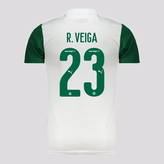 Camisa Puma Palmeiras 2025/26 II - R. VEIGA N° 23 na TSN Sports