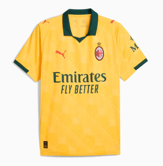 Camisa Milan 25/26 Torcedor  - Amarela