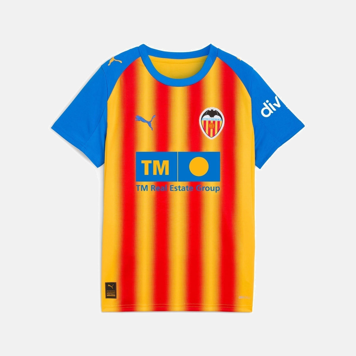 Conjunto Infantil Puma Valencia 2025/26 III na TSN Sports
