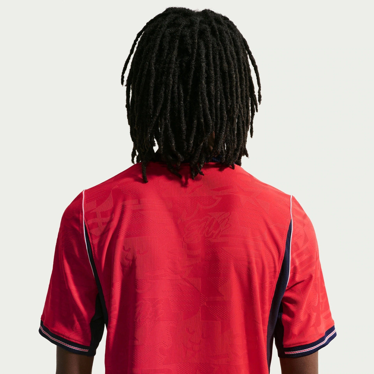 Camisa Inglaterra 2026/27 I Jogador, detalhe do tecido