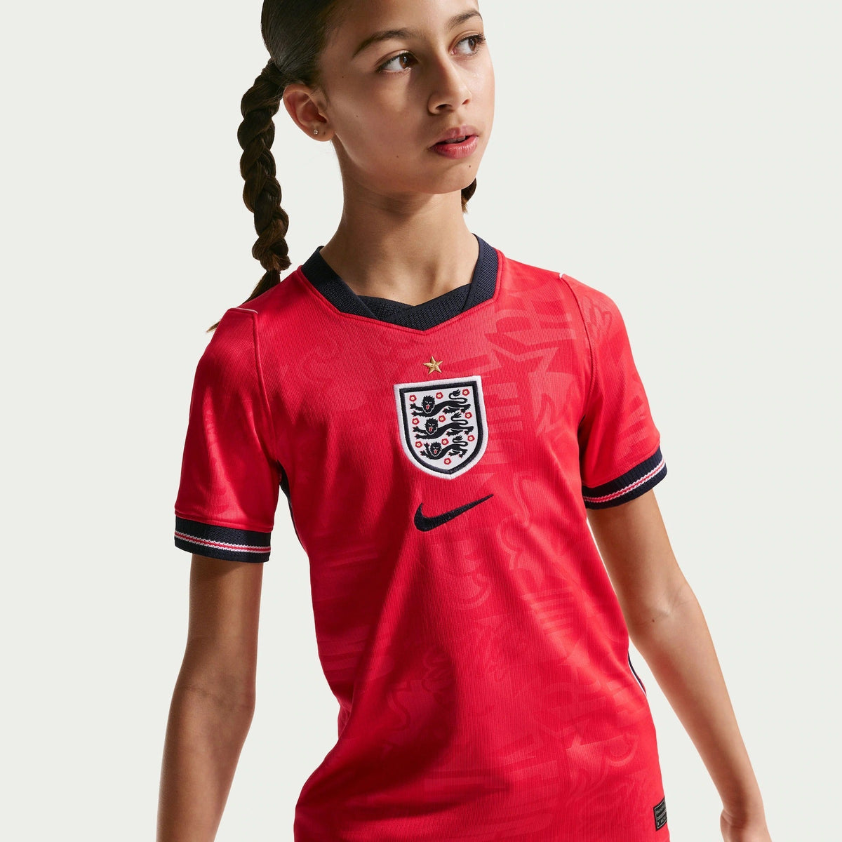 Conjunto Infantil Inglaterra 2026/27 I Kit, vista de frente