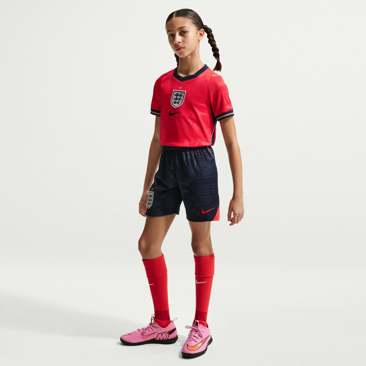 Conjunto Infantil Inglaterra 2026/27 I Kit, vista de costas